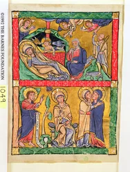 Nacimiento de Cristo, Anunciación y Visitación